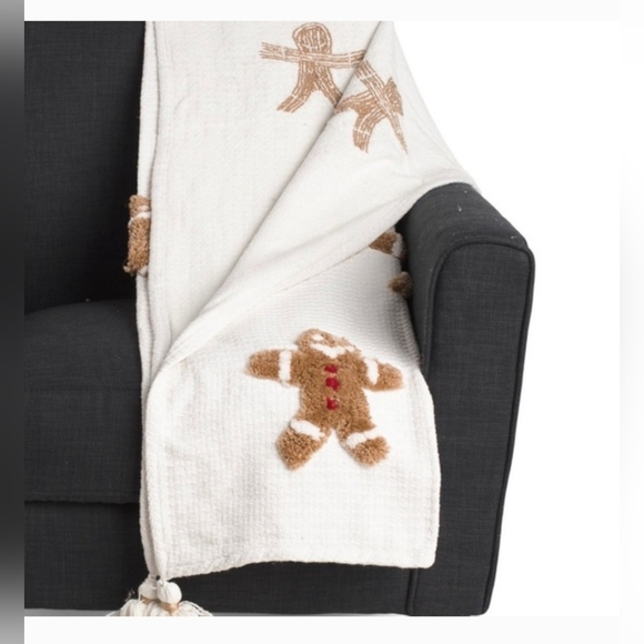 Rachel Zoe Gingerbread Throw Blanket - Picture 2 of 2